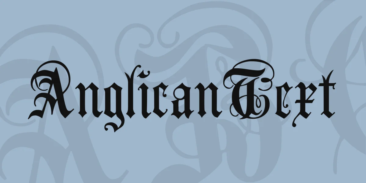 AnglicanText Font