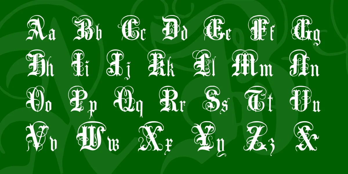 Anglo Text Font preview 3