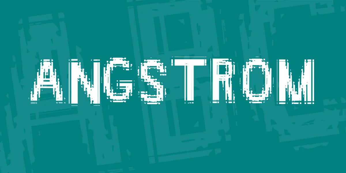 Angstrom Font