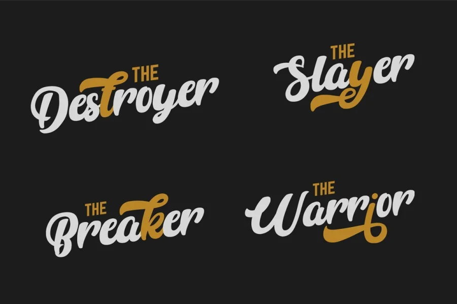 Anhattan Font preview 11