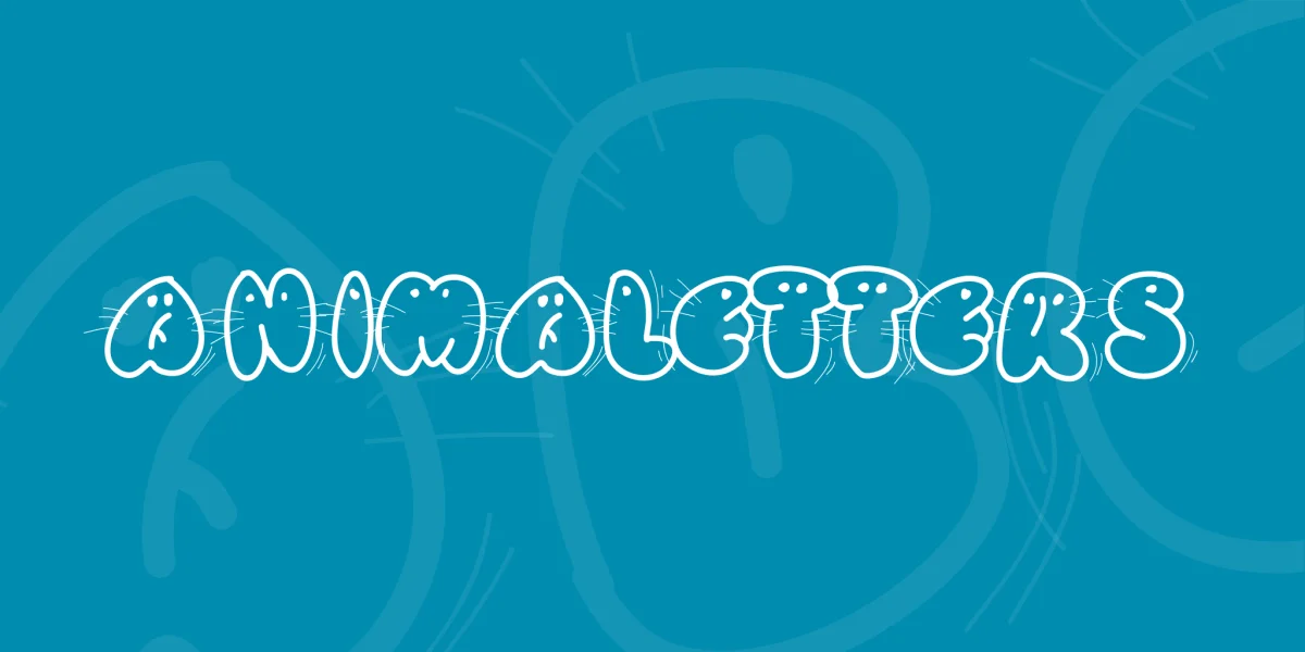 Animaletters Font