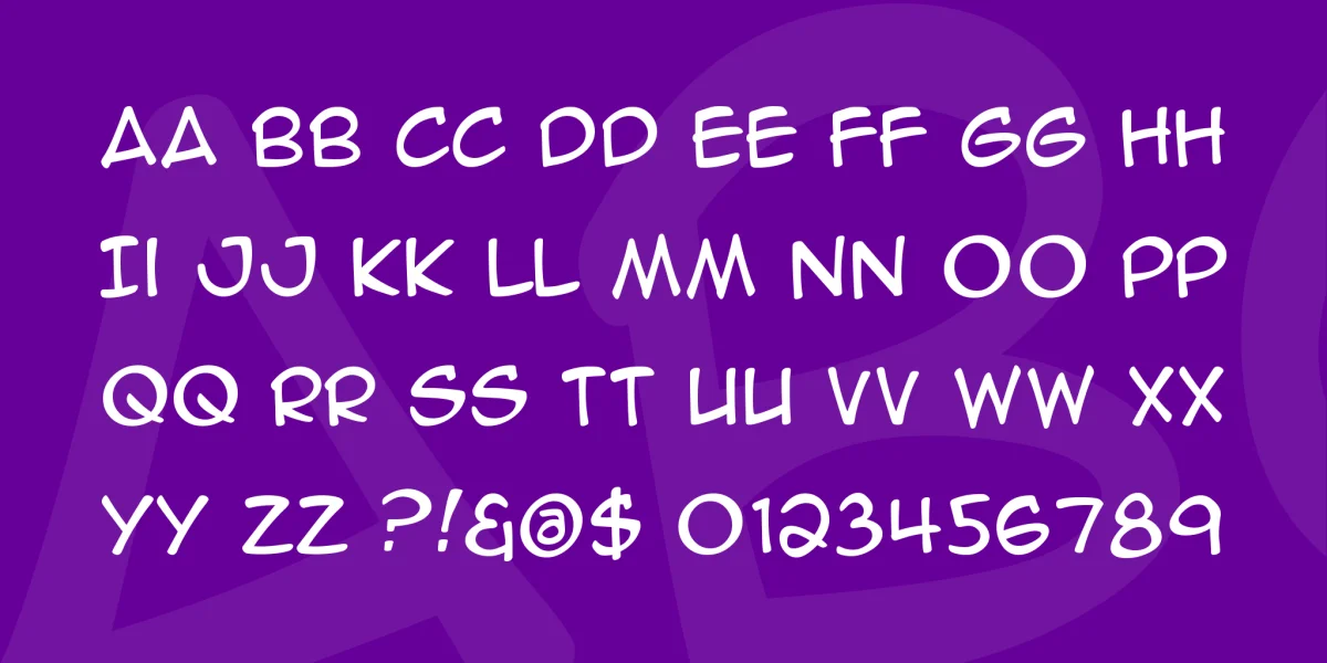 Anime Ace Font Family preview 4