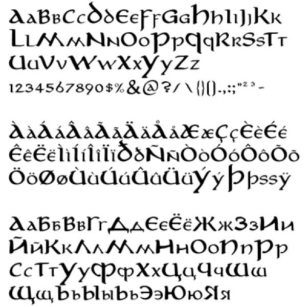 Aniron Font Family