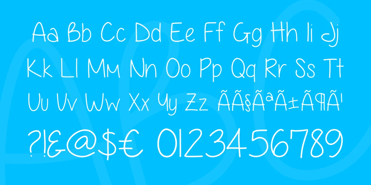 Anjelika Rose Font Family preview 4