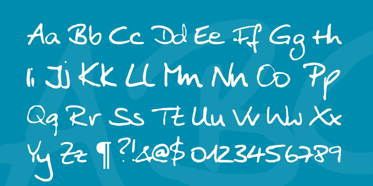 Anke Print Font preview 4