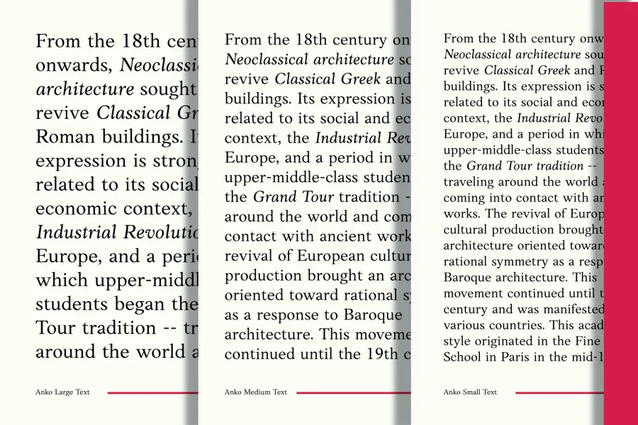 Anko Personal Use Font Family preview 5