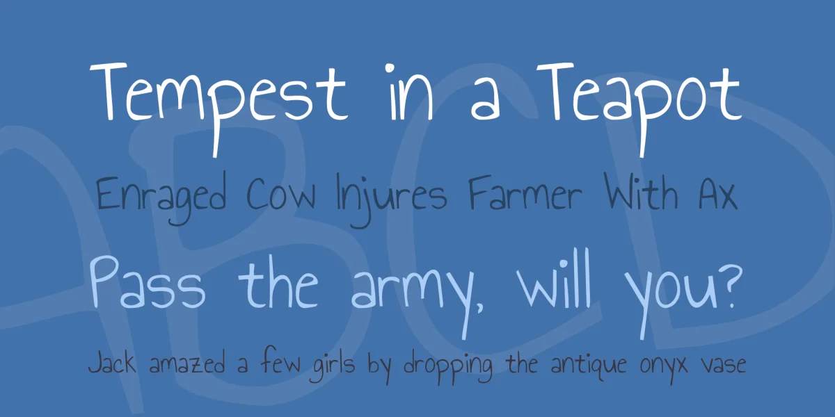 Annie Use Your Telescope Font preview 2