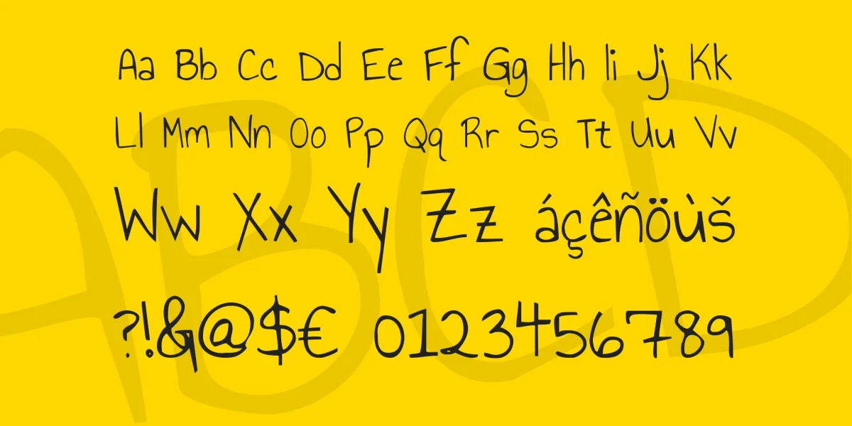 Annie Use Your Telescope Font preview 4