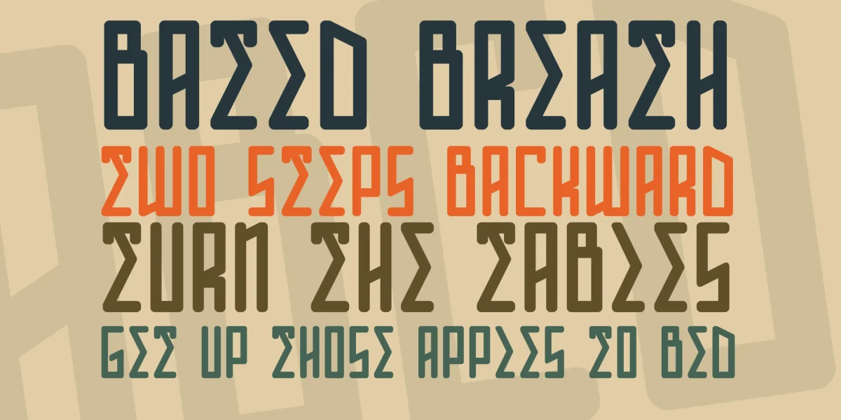 ANNIHILATION Font preview 2