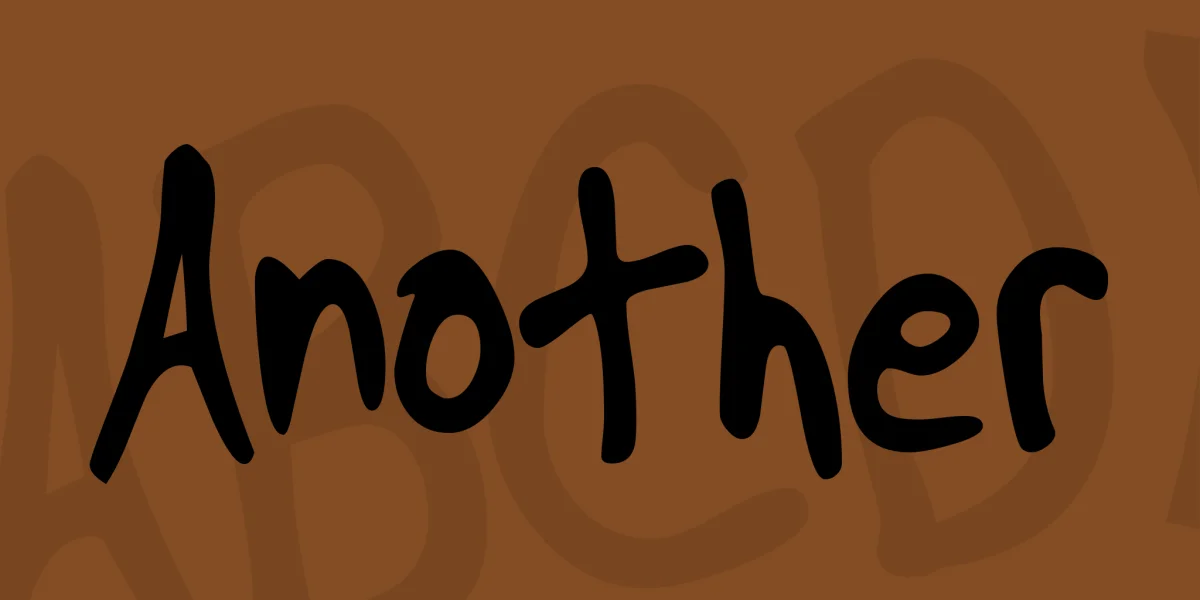 Another Font