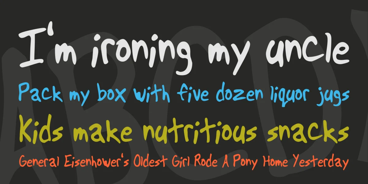 Another Font preview 2