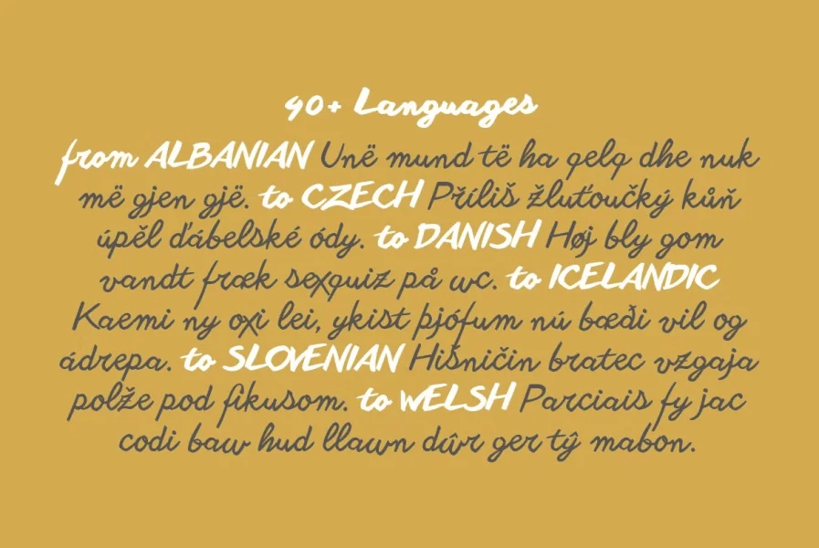 Another shabby Font Family preview 12