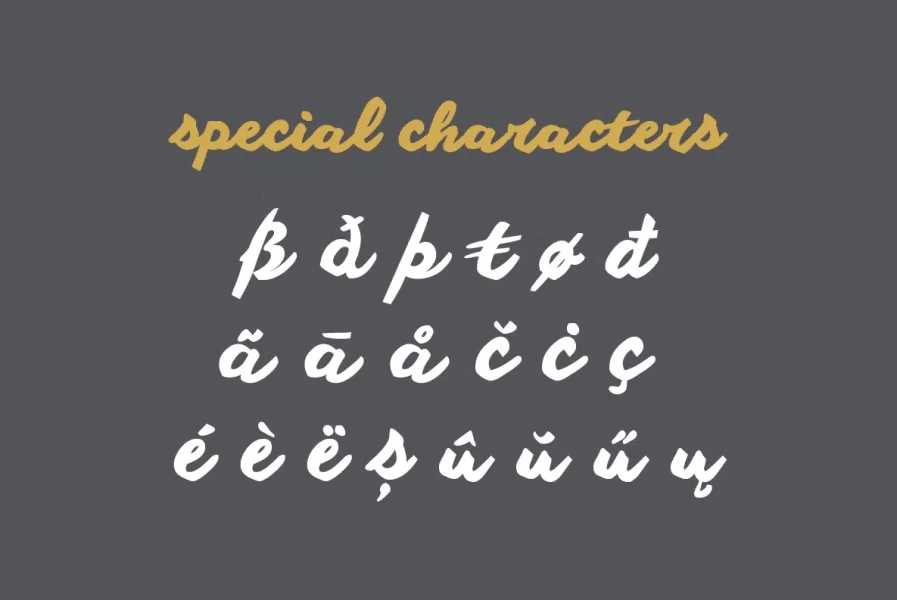 Another shabby Font Family preview 7