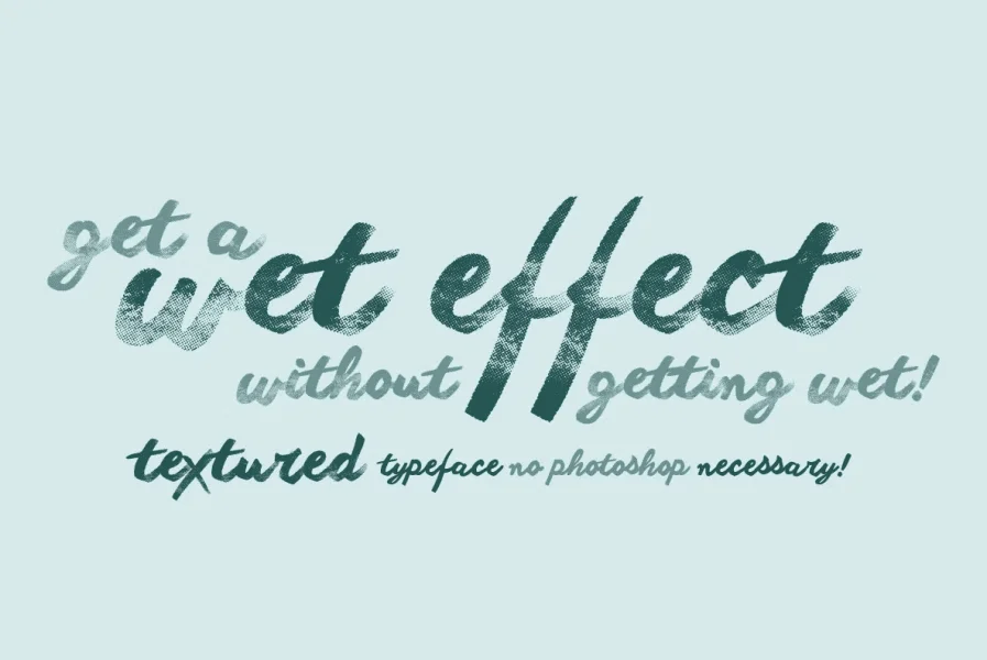 Another shabby Font Family preview 9
