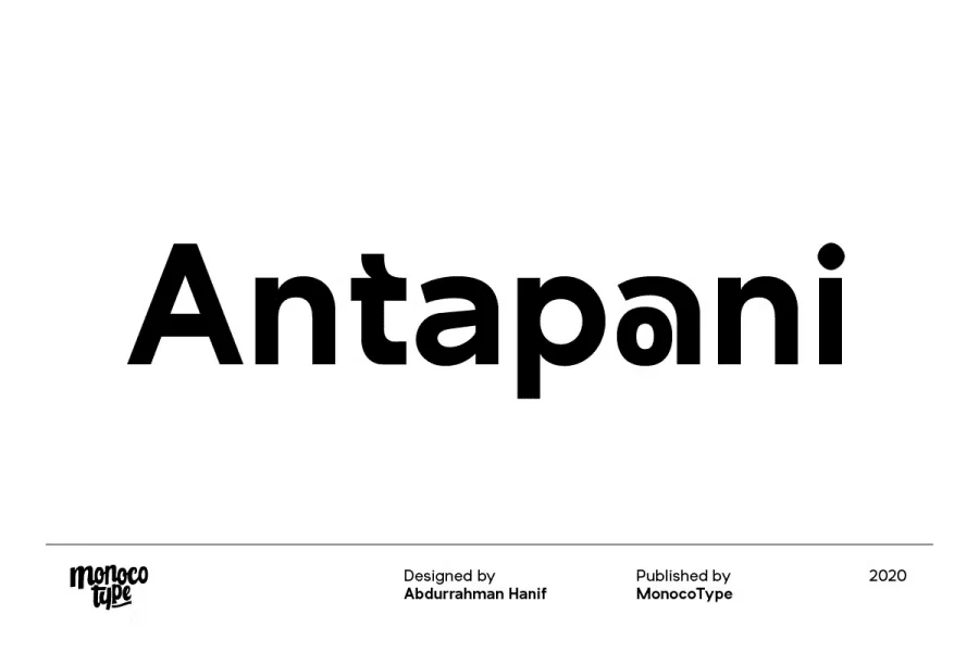 Antapani Font