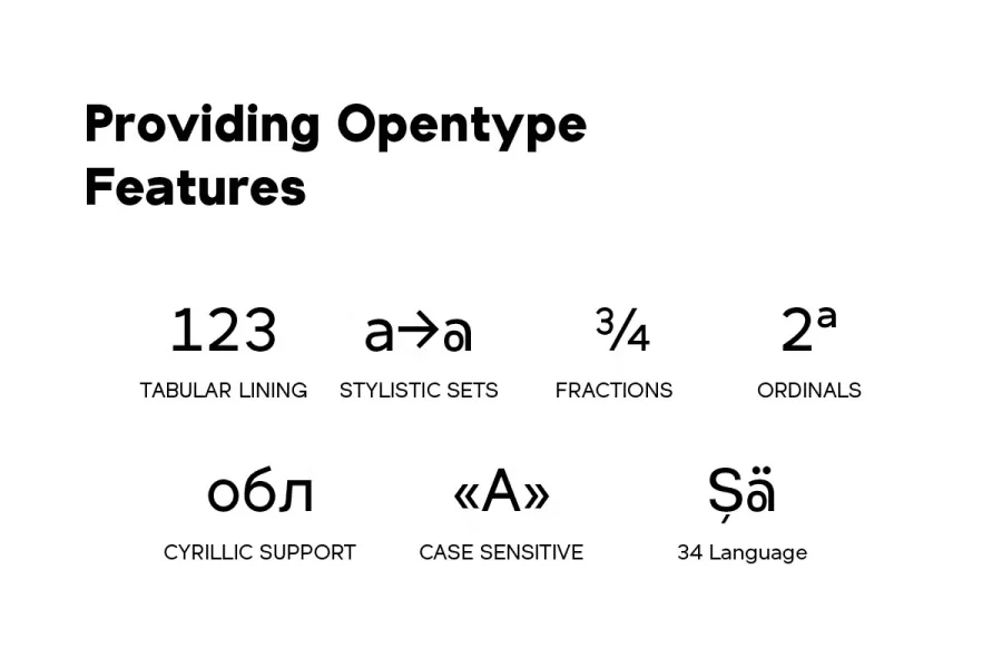 Antapani Font preview 2