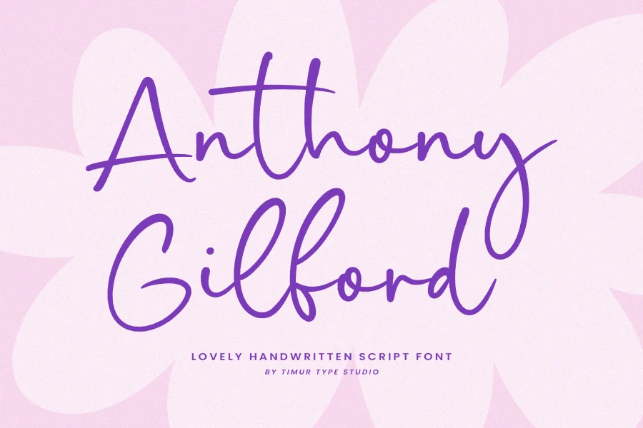 Anthony Gilford Font