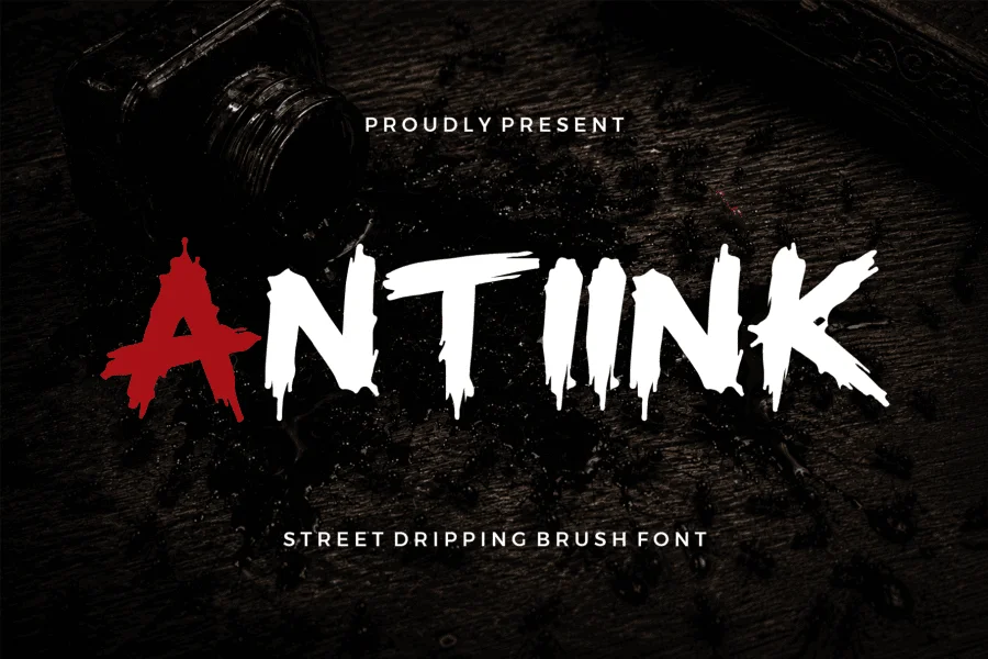 Antiink Font