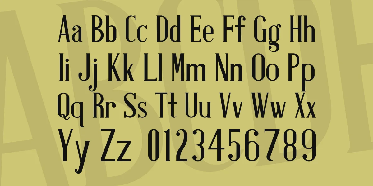 Antique Book Cover Font preview 5