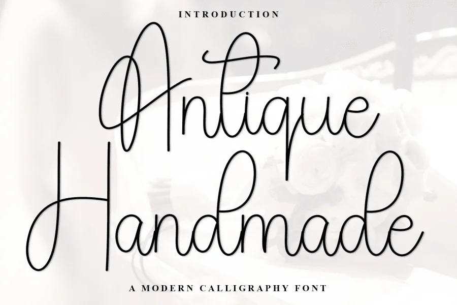Antique Handmade Font