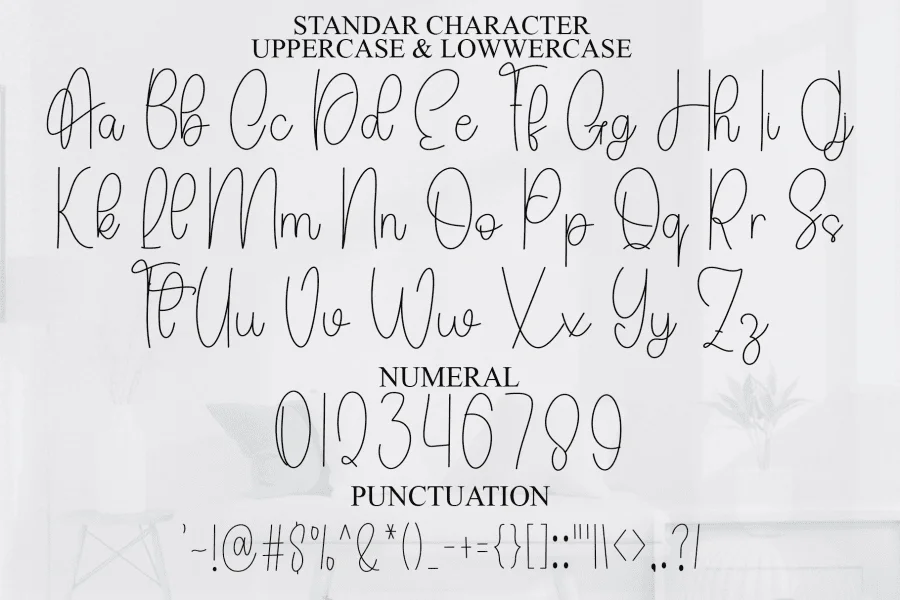 Antique Handmade Font preview 7