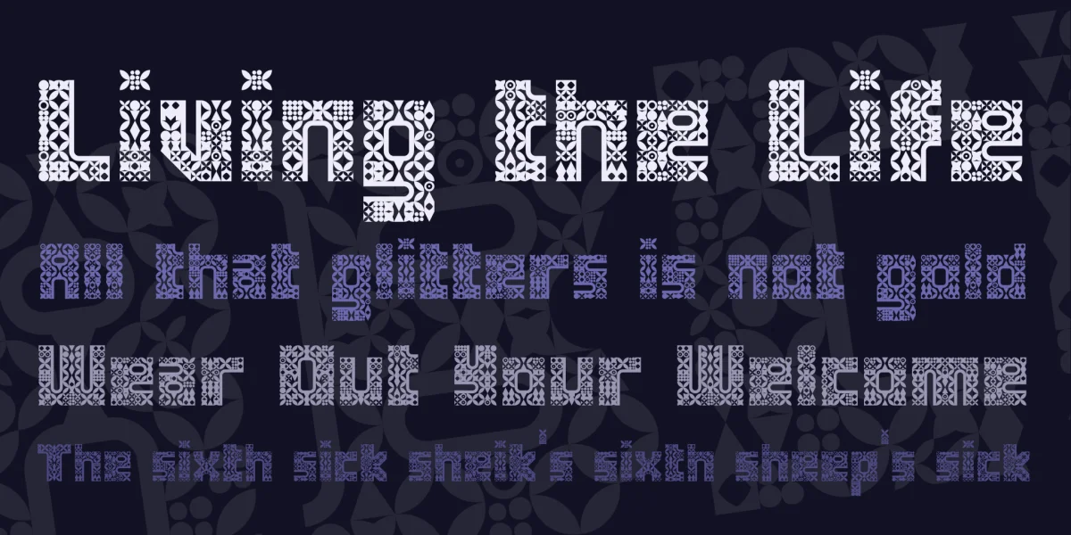 Antique Paleoindonesia Font preview 3