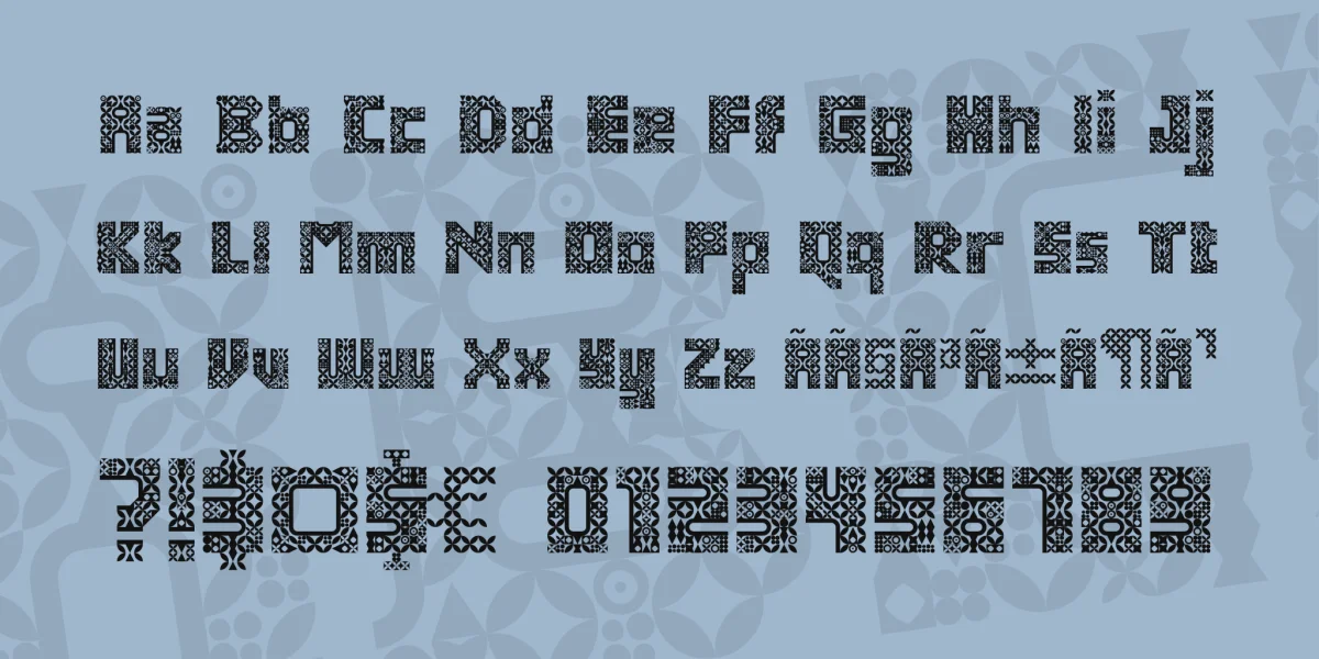 Antique Paleoindonesia Font preview 4