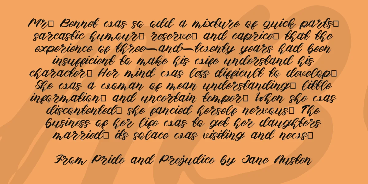 Apem Font preview 3