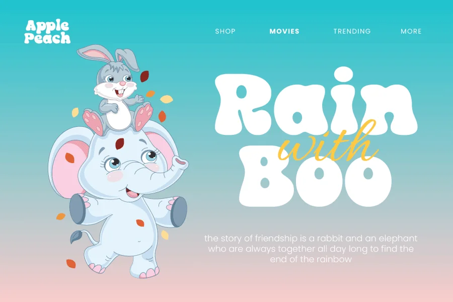 Apple Peach Font preview 6