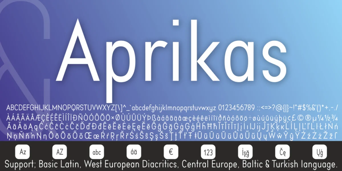 Aprikas Font Family
