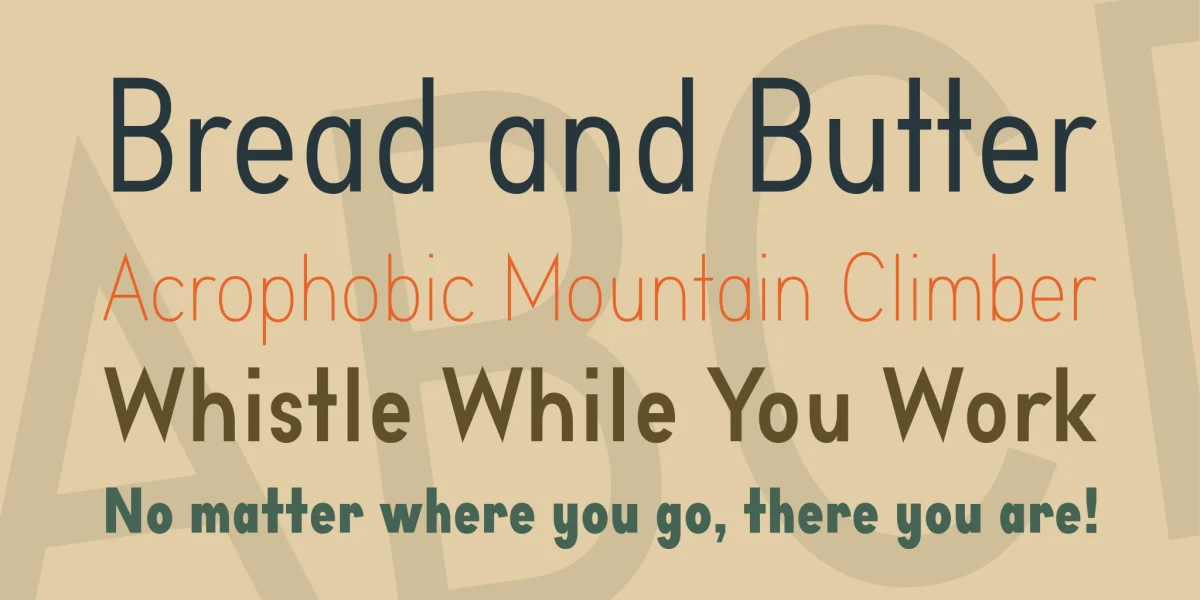 Aprikas Font Family preview 2