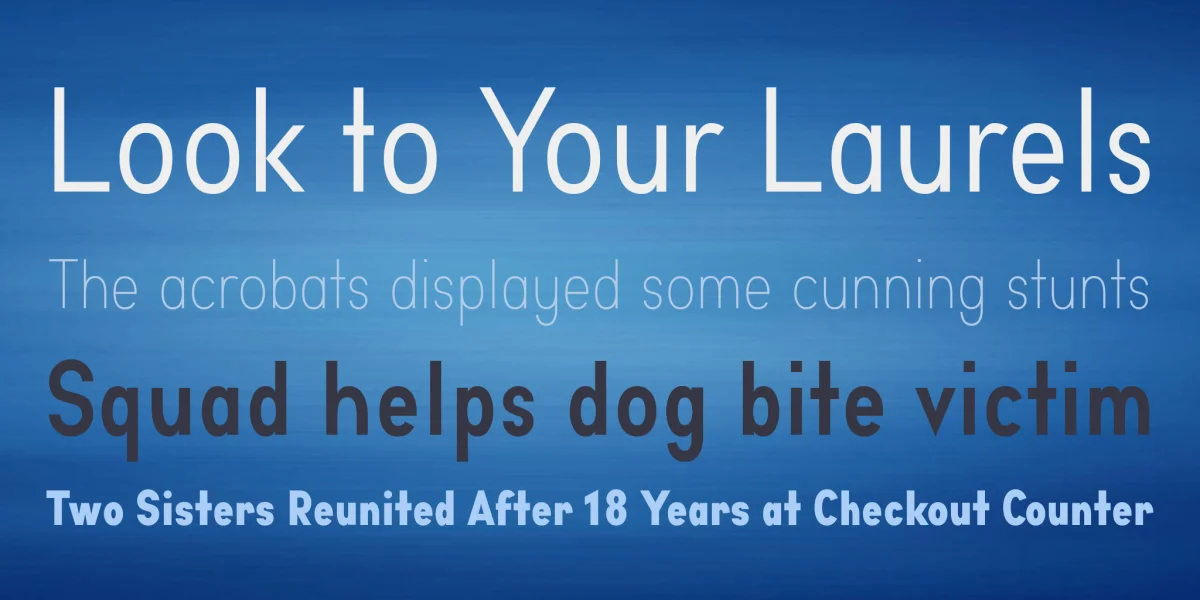 Aprikas Font Family preview 4