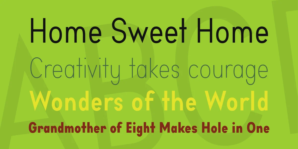 Aprikas Font Family preview 7