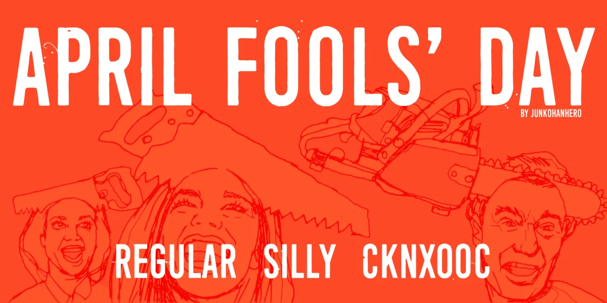 April Fools' Day Font Family