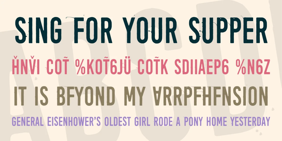 April Fools' Day Font Family preview 4