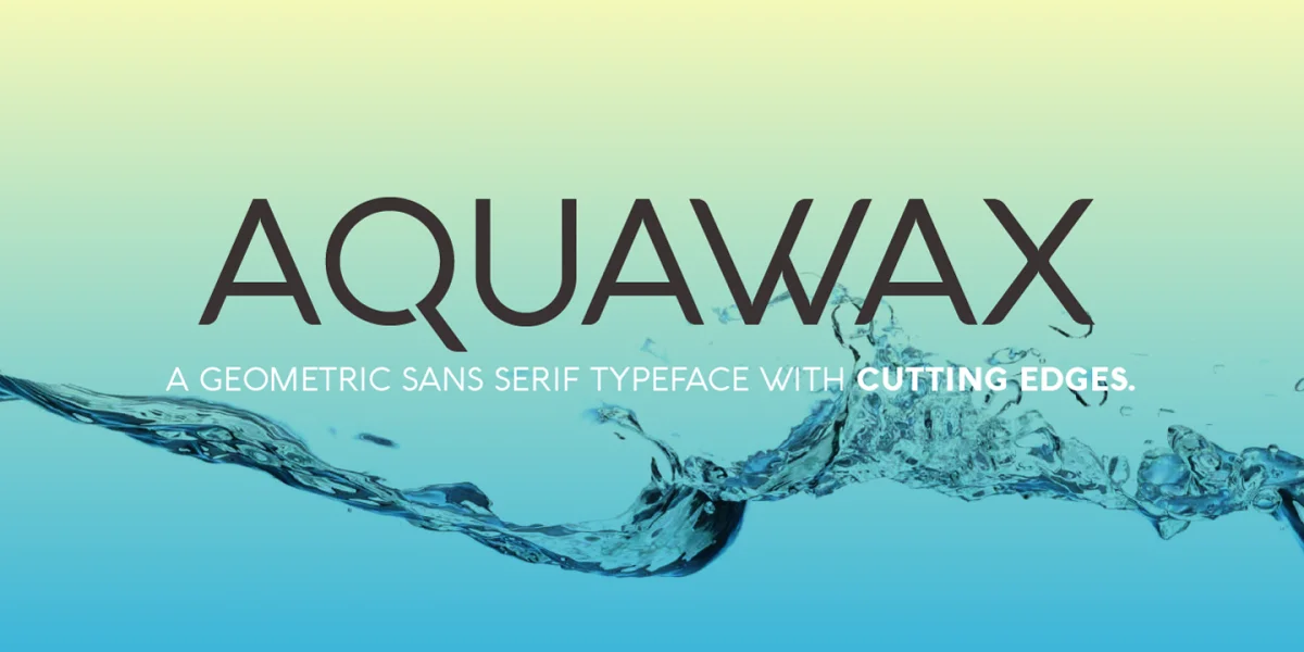 Aquawax Font Family
