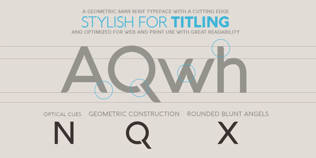 Aquawax Font Family preview 6