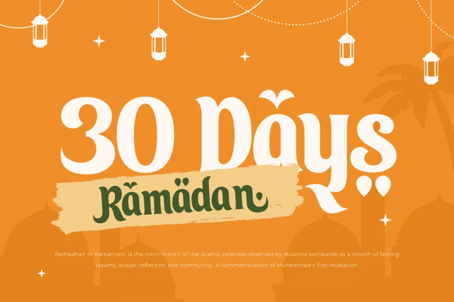 Arabic Ramadan Font preview 10