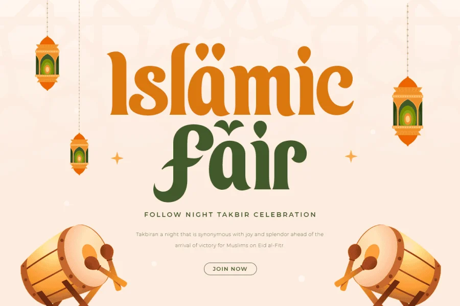 Arabic Ramadan Font preview 7