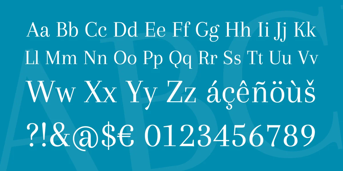 Arapey Font Family preview 4