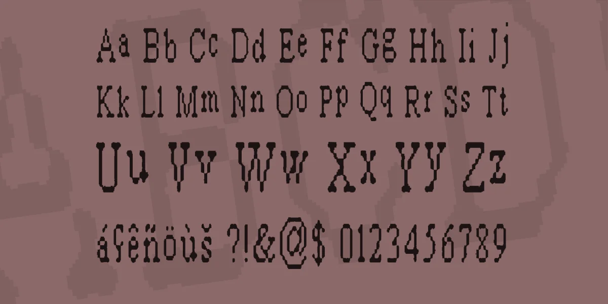A Rash Nazi Blurb Font preview 3