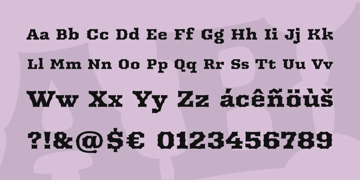 Arbutus Font preview 4