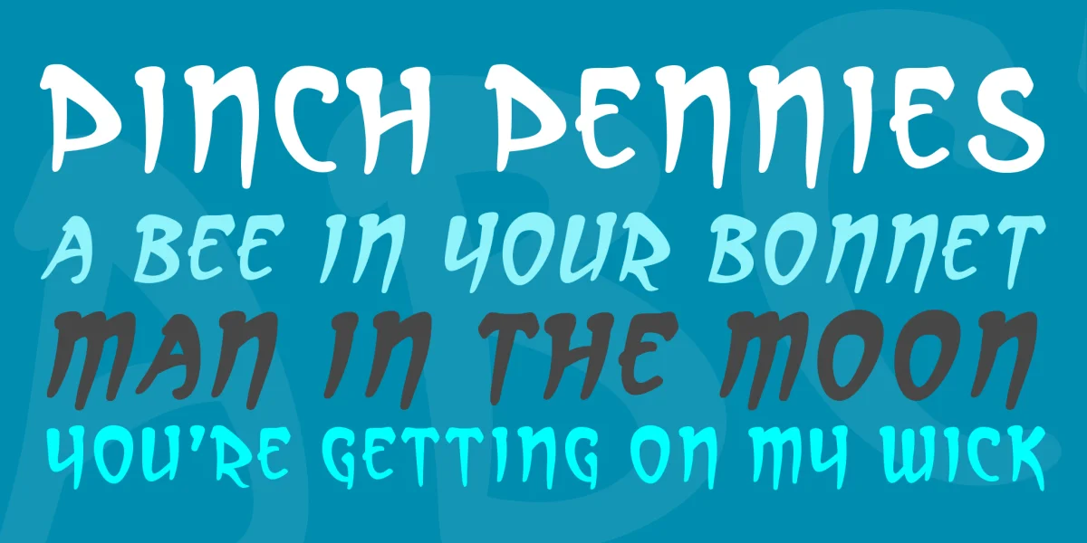 Arcanum Font Family preview 2