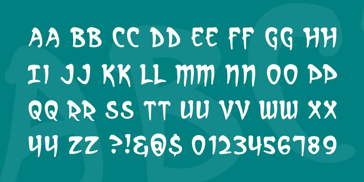 Arcanum Font Family preview 4