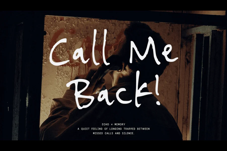 Archive Scribble DEMO Font preview 6