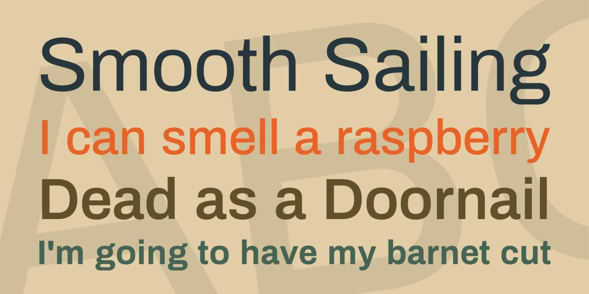Archivo Font Family preview 2