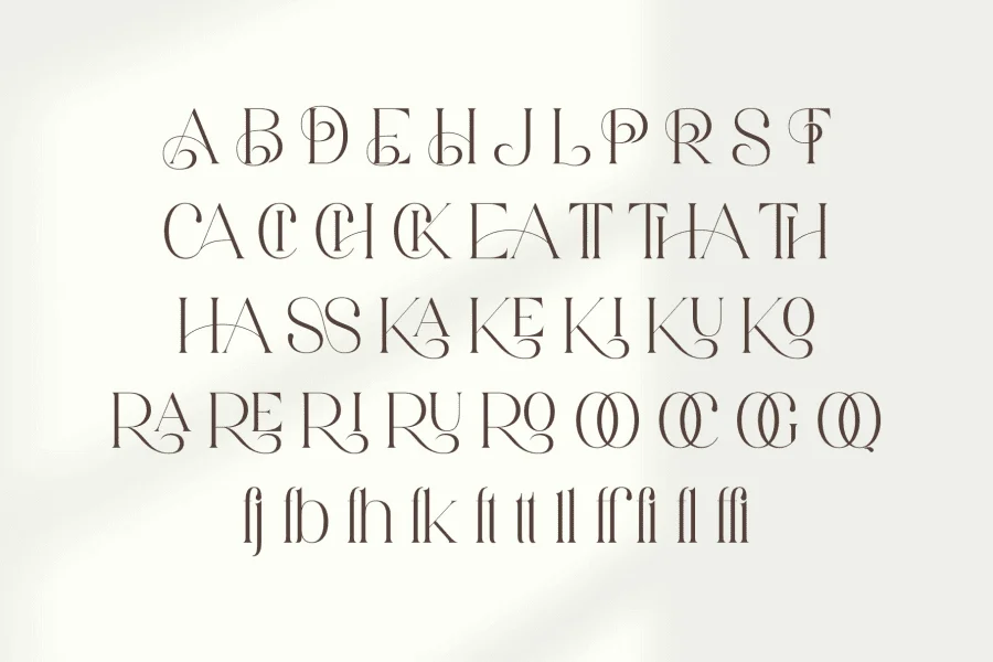 Aretha Font preview 11