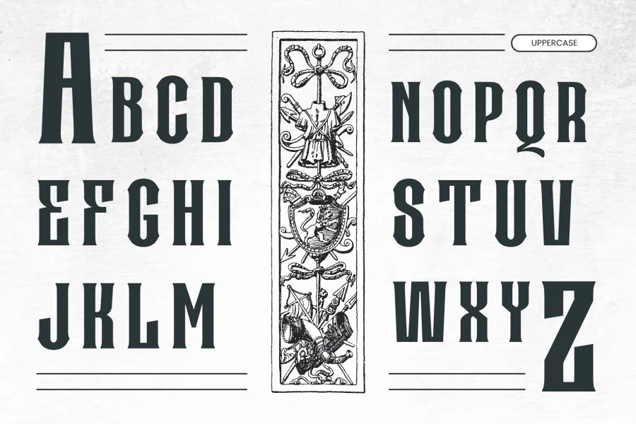 Arexa Font preview 2