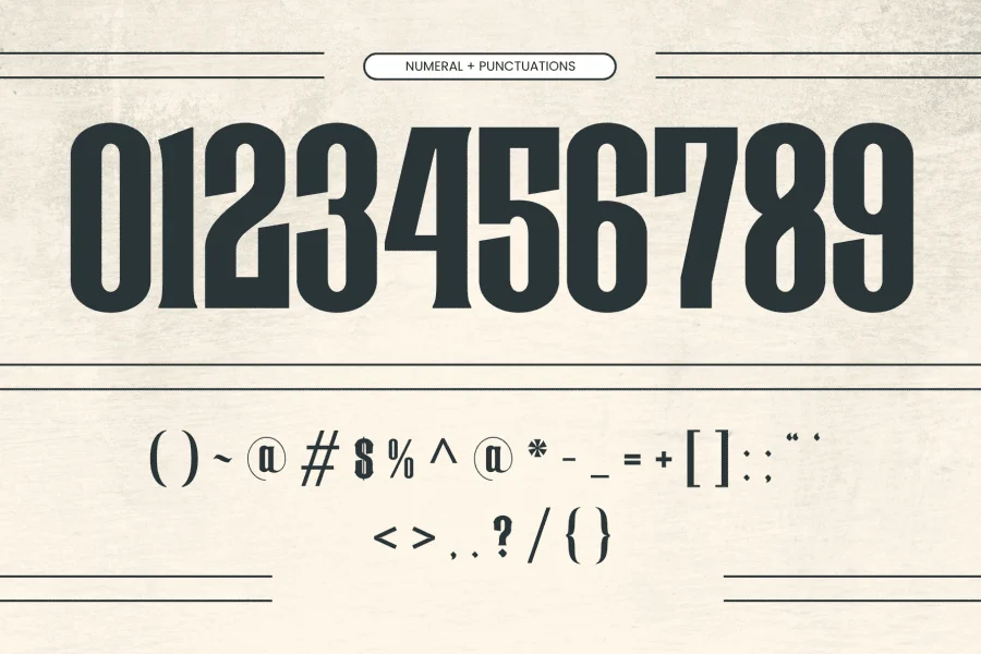 Arexa Font preview 8