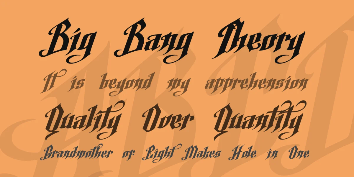 Argel Font Font preview 2